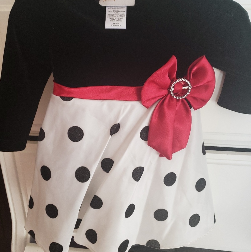 Black n white dress